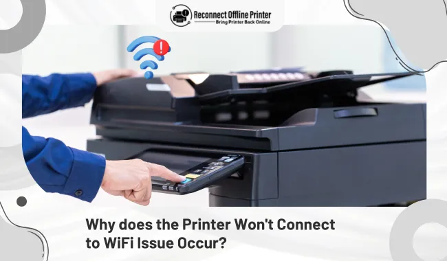 printer wont connect to wifi