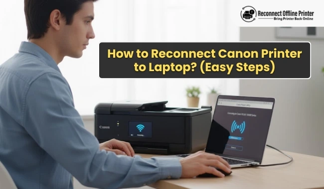 How to Reconnect Canon Printer to Laptop? (Easy Steps)